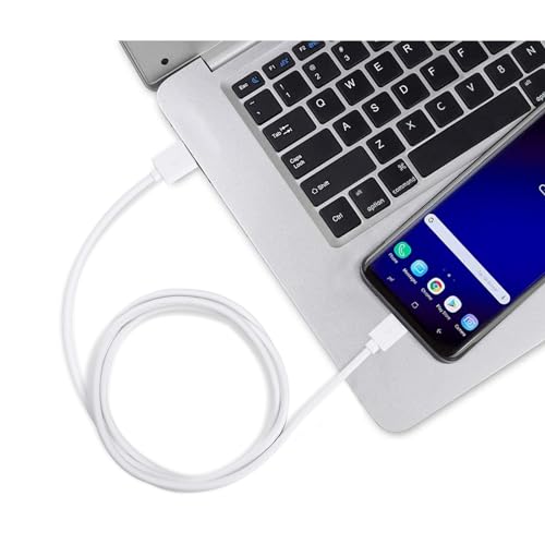 USB A to Micro USB Cable White 3ft, Android Charging Cable 12-Pack Bulk - color: White, size: 3 Feet