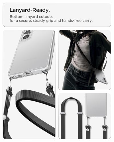 Spigen for Galaxy S26 Plus Case, Ultra Hybrid [No Magnet Ring][Anti-Yellowing] - Crystal Clear - color: Crystal Clear, size: Galaxy S26 Plus