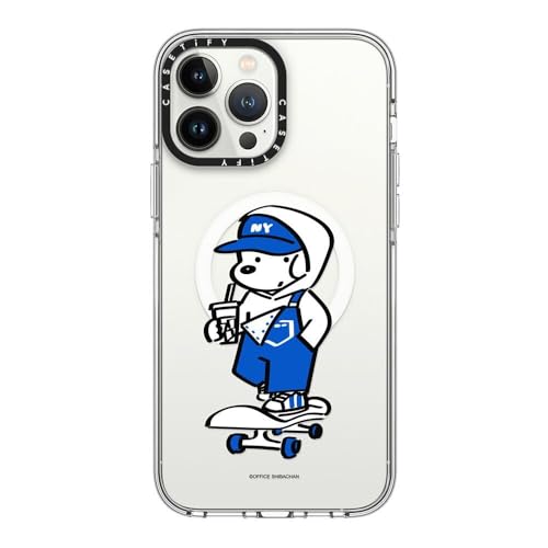 CASETiFY for iPhone 13 Pro Max Case - Impact Clear Compatible with MagSafe | Not Yellowing | 6.6 ft. 3x Military Grade Drop Protection | Skater JOHN (Overalls) | Clear - color: Skater JOHN (Overalls), size: Iphone 13 Pro Max (6.7")