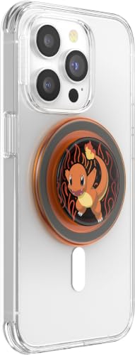PopSockets Phone Grip for MagSafe, Magnetic Holder- Charmander Flame - color: Charmander, style: MagSafe