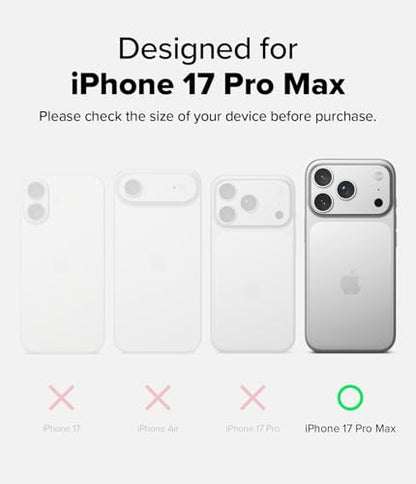 Ringke for iPhone 17 Pro Max Screen Protector [Easy Slide Privacy, 2 Pack] - size: iPhone 17 Pro Max