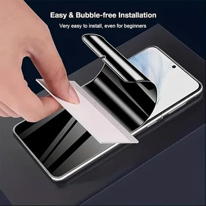 nulala Privacy Screen Protector for Samsung Galaxy S10 Plus [Not Glass] Support Fingerprint Unlock -Touch Sensitive Anti-Spy Flexible TPU Film for Samsung S10+, 3-Pack - size: Galaxy S10 Plus
