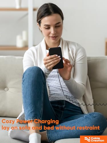 CableCreation Coiled USB A to C 60W Fast Charging Cable Max 5FT for CarPlay - style: A to C 2-Pack