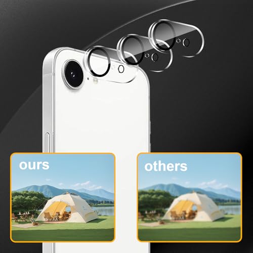 3 Pack Camera Lens Protector for iPhone 17e - size: iPhone 17e