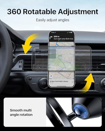 andobil for MagSafe Car Mount Vent, 20xN55 Strongest Magnet ＆ All Metal - style: Vent
