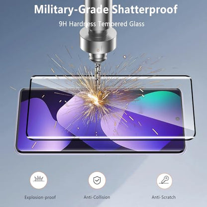 3-Pack for Xiaomi Redmi Note 15 5G Screen Protector Tempered Glass, 3D Full Edge Coverage Film, 9H Hardness HD Bubble-Free Film, Anti-Scratch Premium Protective Glass for Redmi Note 15 - size: Redmi Note 15