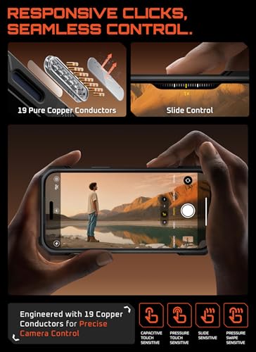 SUPCASE for iPhone 17 Pro Max Case with Built-in Kickstand, Black | Camera Control Cover, Compatible with MagSafe, Anti-Slip Grip, Military-Grade Protection, Rugged Magnetic Phone Case, UB Grip - color: Black, size: iPhone 17 Pro Max