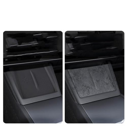Washable Silicone Wireless Charger Mat Pad for Tesla Model 3 / Y - color: B