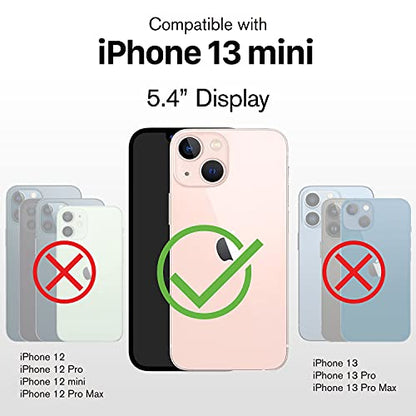 VENA vCommute for iPhone 13 mini Wallet Case, Black - color: Black, size: iPhone 13 Mini