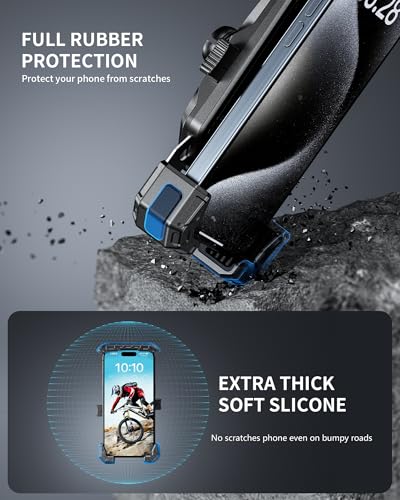 Kewig Motorccyle Phone Mount with Vibration Dampener