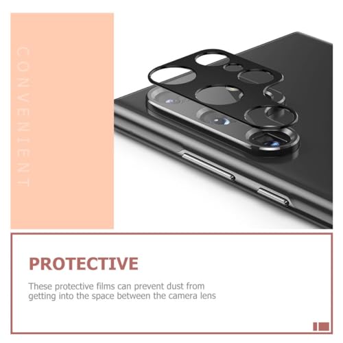 VILLCASE 4pcs 4pcs Camera Lens Protectors for Ultra Rear Camera Cover Anti-scratch Hardness Phone Lens Films with Accurate Fit and Practical Protection