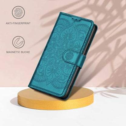 Wallet Case for iPhone 12 and iPhone 12 Pro, [RFID Blocking] 3 Card Holder Stand with Credit Card Slot PU Leather Magnetic Protective Flip Cover for iPhone 12/12 Pro (Dark Blue) - color: Dark Blue