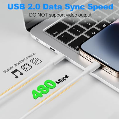 USB C Cable 10 FT 2-Pack,Data Transfer and Fast Charging Cable - size: 10FT+10FT