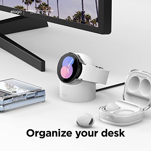 elago GW2 Charging Stand for Samsung Galaxy Watch Series - color: White