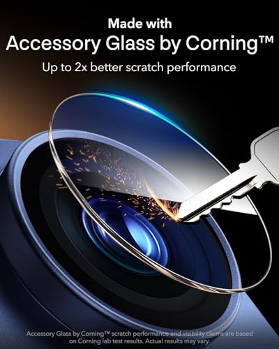ESR for iPhone 17 Pro Camera Lens Protector, 1 Pack, Deep Blue - color: Deep Blue