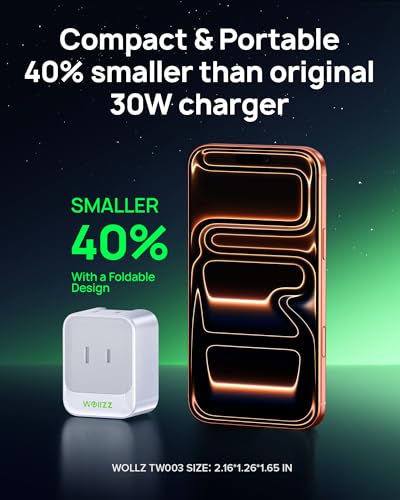5-in-1 Wall Outlet Extender with 5 Ports 2 AC, 2 USB-C, 1 USB-A