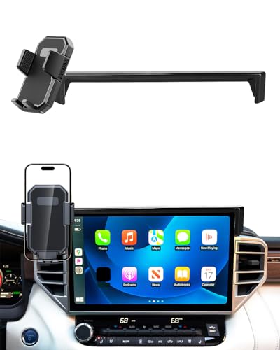 PZK Car Phone Mount for Toyota Tundra 2022-2026 /Sequoia 2023-2026 14-Inch - color: Auto Lock, size: Tundra 2022-2026/Sequoia 2023-2026 (14 inch)