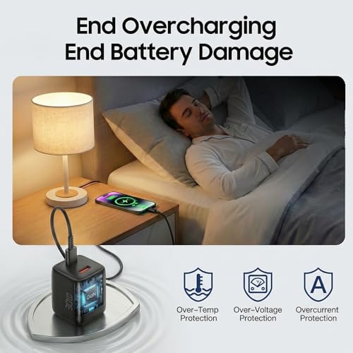 30W USB C Charger Block for iPhone 17 16 15 Pro Max Fast Charging - size: 2 units