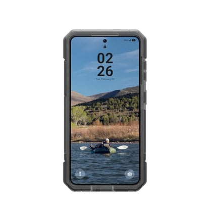 URBAN ARMOR GEAR UAG for Samsung Galaxy S26 Case 6.3" Trooper - Magnetic Charging Compatible Full Body with Port Protection Rugged Military Drop Tested Protective Cover, Clear/Ash - color: Trooper - Clear/Ash