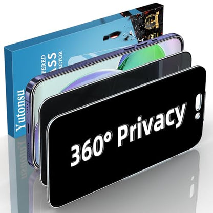 360 Degree Privacy Screen Protector for iPhone 17 Pro 6.3-Inch - size: iPhone 17 Pro