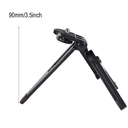 Tripod for Camera, M1/4-20 Thread, Folding Size 156 x 17mm, Height 90mm