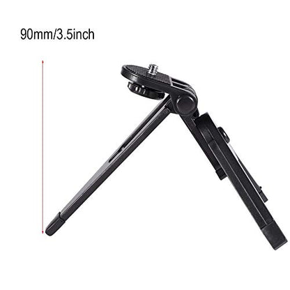 Tripod for Camera, M1/4-20 Thread, Folding Size 156 x 17mm, Height 90mm