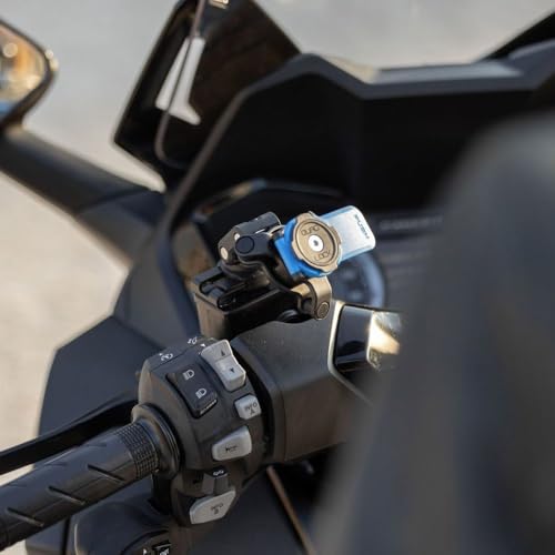 Quad Lock Brake Reservoir Motorcycle Phone Mount with Vibration Dampener and MAG Phone Case for iPhone 17e/16e - size: iPhone 17e/16e