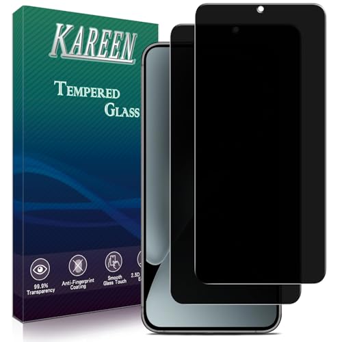 KAREEN Privacy Screen Protector For Samsung Galaxy S25 Tempered Glass Film - size: [Privacy]Samsung S25