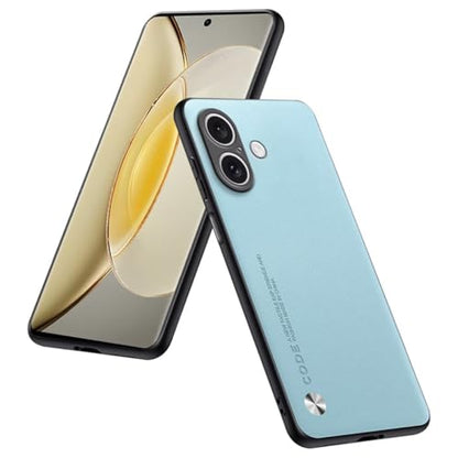 Phone Case Compatible with Smartphone, Compatible with iPhone 17 (6.3"), Protective Cover in PU Leather - Light Blue - color: Light Blue, size: iPhone17