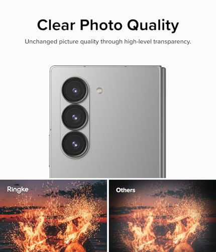 Ringke for Samsung Galaxy Z Fold 6 Camera Lens Protector [2 Pack] - size: Galaxy Z Fold 6