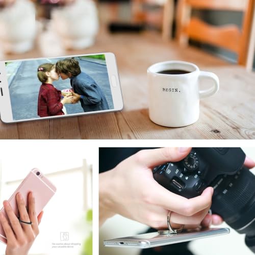Bonoma Phone Ring Stand Holder,3-Pack 360 Degree Rotation Mandala - color: Mandala