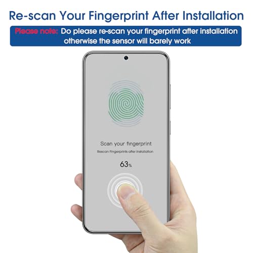 amFilm OneTouch for Samsung Galaxy S26+/S26 Plus Privacy Screen Protector - size: S26P-6.7"