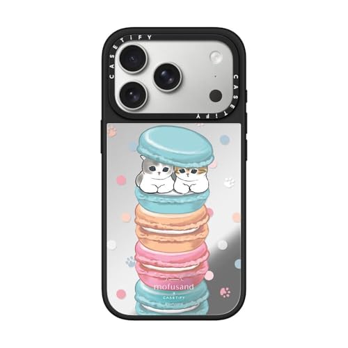 CASETiFY for iPhone 17 Pro Case - Mirror Compatible with MagSafe | Reflective | 4.9 ft. Drop Protection | Chef's Special | Silver On Black - color: Chef's Special, size: Iphone 17 Pro (6.3")