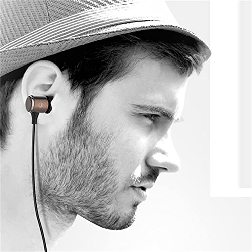 Long Cord Wired Earbuds Without Mic for TV Watching - size: 6.5FT Brown with Microphone