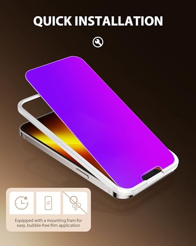 PDDKISS Compatible for iPhone 13 Pro Max/14 Plus Privacy Screen Protector - size: for iPhone 13 Pro Max - 6.7 inch