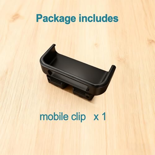 Mobile Clip for Controller, Foldable & Extendable Phone Holder Mount, Adjustable Gaming Clip Bracket for Smartphone, Portable & Secure Design for Comfortable Mobile Gaming (for Micro)