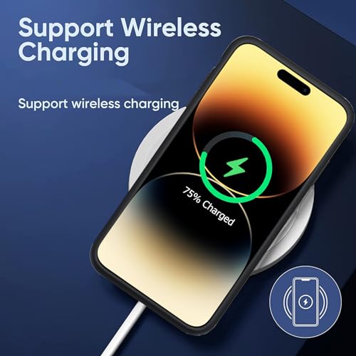Battery Case for iPhone 14 Pro, Upgraded 10000mAh High-Capacity Protective Rechargeable Extended Charger Cover Compatible with iPhone 14 Pro (6.1 inch) Wireless Charging Case Support Carplay - Black - size: iPhone 14 Pro