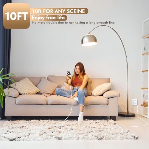 [Apple MFi Certified]10FT Fast iPhone Charger,Extra Long Apple Charger Fast Charging 2Pack USB C Charger Block Plug + 10Foot Lightning Cable Cord for iPhone 14/Pro/Pro Max/Plus/13/12/11/XS/XR/X/SE2022 - size: 2Pack