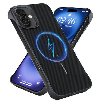 Phone Case Crafted for iPhone 16 Plus,Blus - color: Black-2, size: iPhone 16 Plus