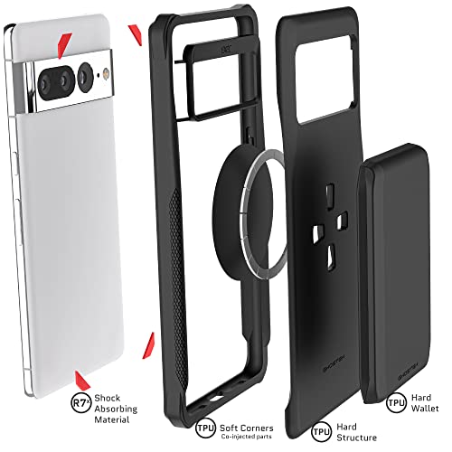 EXEC Wallet for Pixel 7 Pro - color: Black, size: Pixel 7 Pro