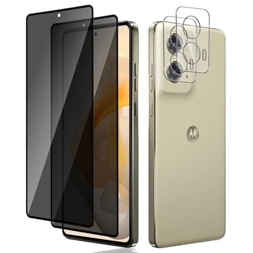 For Motorola Moto G Stylus 2024 Privacy Screen Protector (2+2 Pack) - size: Motorola Moto G Stylus 5G 2024