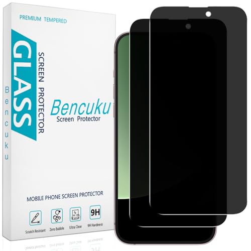 2 Pack Privacy Screen Protector for iPhone 15 Plus 6.7 Inch - size: iPhone 15 Plus 6.7-inch