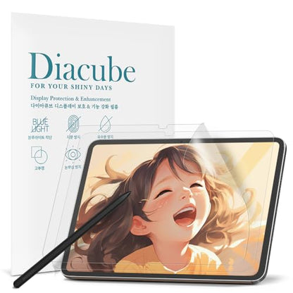 [2 Pack Paperfeel Screen Protector For Samsung Galaxy Tab S11 11 inch, Anti-Glare Matte PET Film for Drawing and Writing Like on Paper, High Touch Sensitivity, Easy Installation - size: Galaxy Tab S11 11"