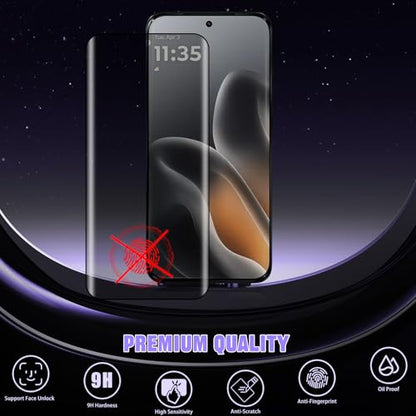 For Motorola Edge 70 Fusion Privacy Screen Protector (2+2 Pack) - size: Motorola Edge 70 Fusion
