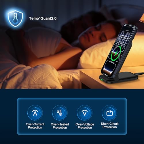 for Samsung Fast Charging Station Wireless Charger for Galaxy S26 Ultra S25