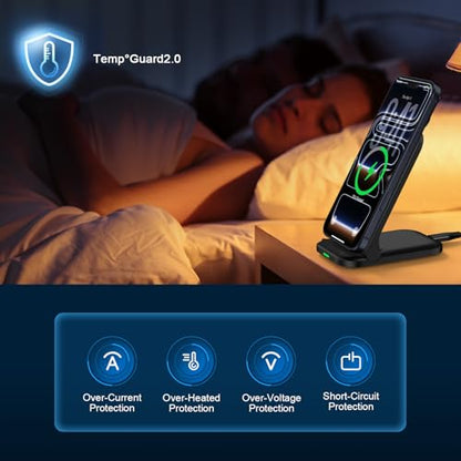 for Samsung Fast Charging Station Wireless Charger for Galaxy S26 Ultra S25
