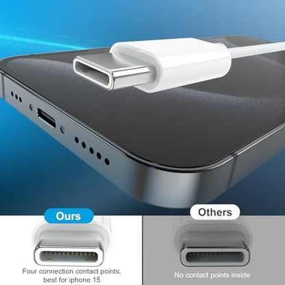 Sundix USB C Headphones, Wired Earbuds in-Ear with Mic for iPhone 17 16 15