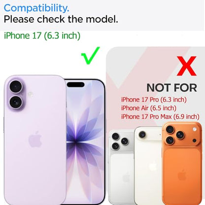 Battery Case for iPhone 17, 10000mAh High-Capacity Protective Rechargeable Extended Charger Power Case Compatible Qi Magsafe with iPhone 17 (6.3 inch) Wireless Charging Case Support Carplay (Black) - size: iPhone 17