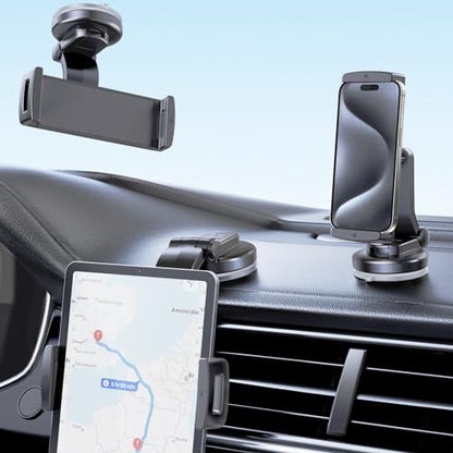 Z Fold 8 Car Mount Accessories, Secure Clamp, Suction Cup - style: Dash