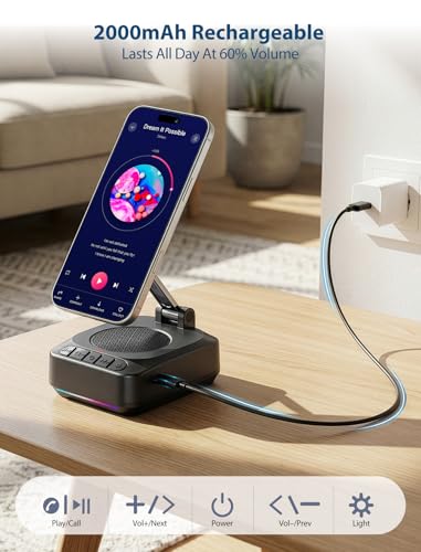 GBEAST Gifts for Men Women, for Magsafe Phone Stand with Bluetooth Speaker